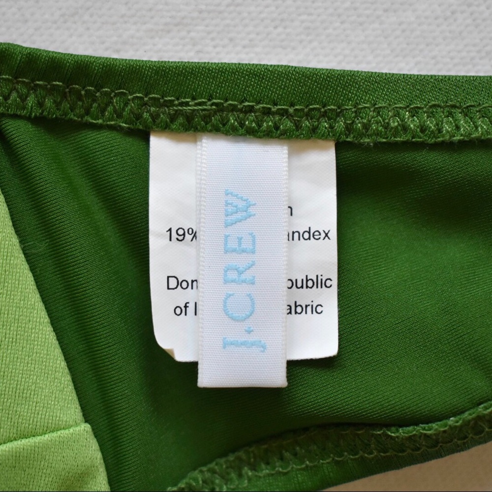 J. Crew Green Twist Bikini Top - Picture 9 of 9